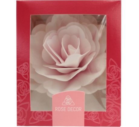 Jedlá oblátková čínska ruža 12,5cm ružová 450801