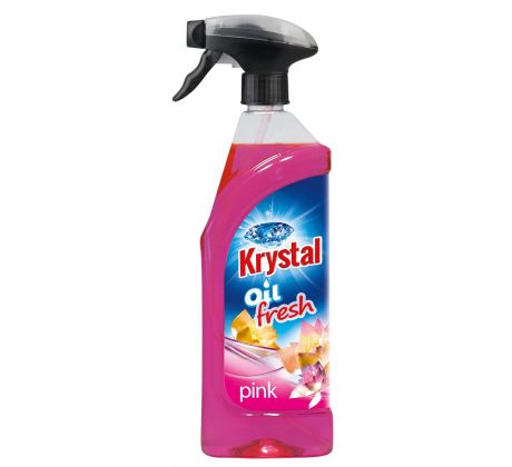 KRYSTAL olejový osviežovač s rozprašovačom 750ml RUŽOVÝ