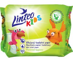 Vlhčený toaletný papier LINTEO KIDS 50ks
