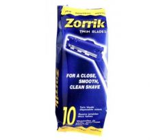 Holiaci strojček ZORRIK 2-čepelový/10ks