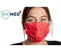 EnMed® jednorázové rúška RED/10 ks