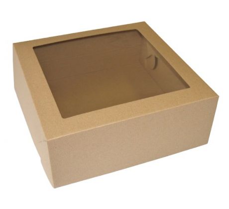 Krabica s okienkom 31x31x12cm