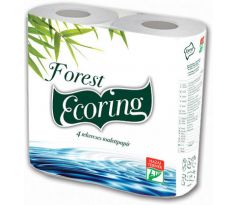 Toaletný papier FOREST Ecoring biely 2vrst. 4ks