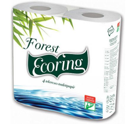 Toaletný papier 2-vrstvový FOREST Ecoring/4ks