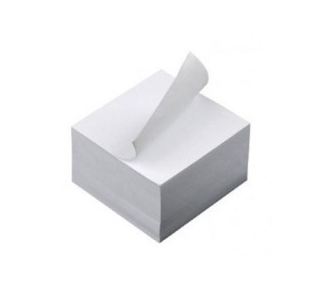 Poznámkový blok kocka 9,5x9,5x3,5 cm nelepený