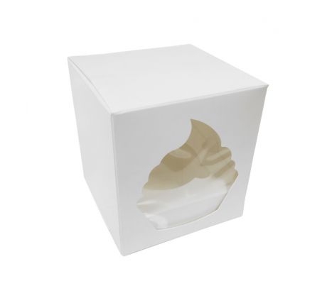 Krabička s okienkom 90x90x95mm "cupcake"