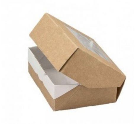 Krabica s okienkom 17x7x4cm (KRAFT500)