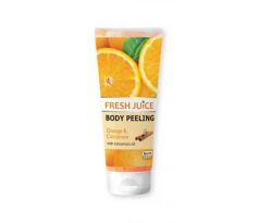 Fresh Juice Telový peeling Pomaranč & Škorica 200ml