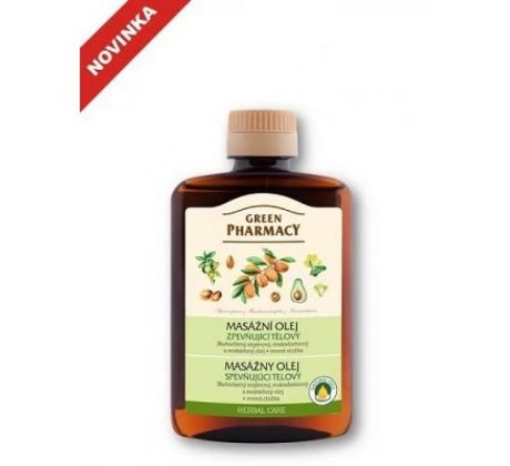 Green Pharmacy masážny olej 200 ml - Proti celulitíde