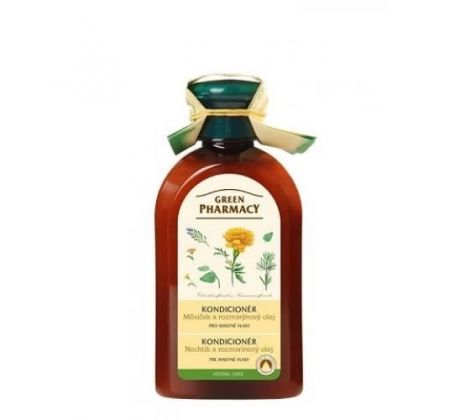 Green Pharmacy kondicionér pre mastné vlasy 300 ml - Nechtík a rozmarínový olej
