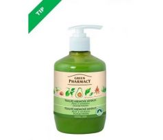 Green Pharmacy tekuté krémové mydlo - zvlhčuje pokožku 460 ml - Aloe vera a avokádo