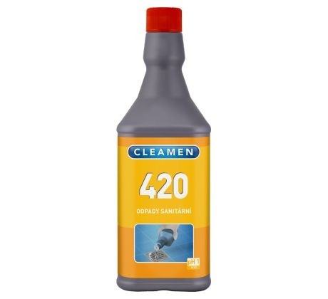 CLEAMEN 420 sanitárny odpad 1l