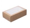 Krabica s okienkom 180x110x55mm KRAFT
