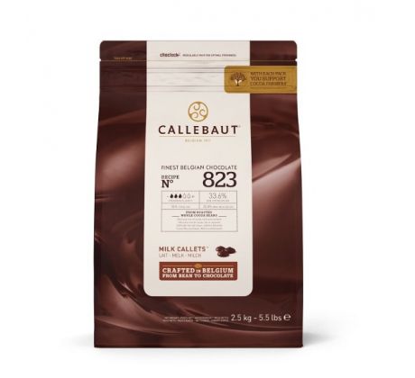 Čokoláda Callebaut 823 mliečna 33,6%