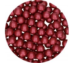 Posyp FunCakes čoko perly VEĽKÉ 70g "bordové"