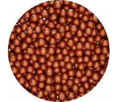 Posyp FunCakes čoko perly "stredné" medené 80g