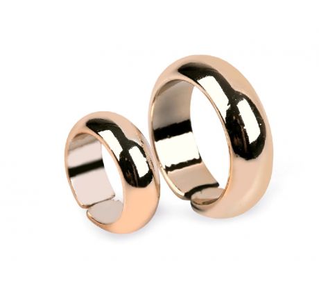Dekoračné svadobné prstene zlaté (pár)