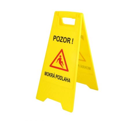 Výstražná tabuľa - mokrá podlaha