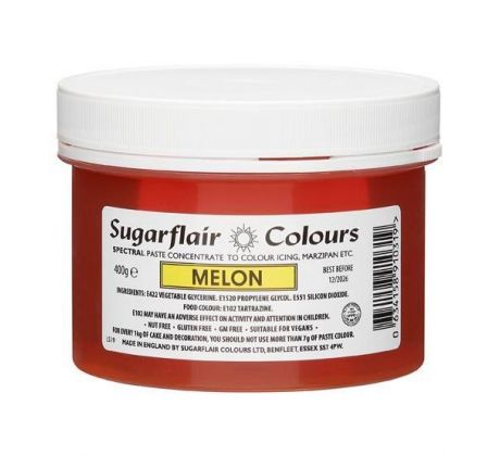 Sugarflair Paste Colour MELON 400g