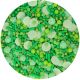 Cukrový posyp FunCakes Sprinkle Medley Green 65g