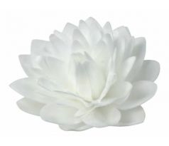 Jedlá oblátková DALIA kvet biela 12,5cm 470101
