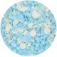 Cukrový posyp FunCakes Sprinkle Medley Baby Blue 50g