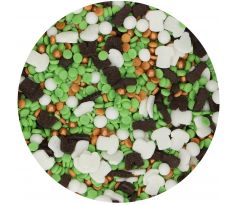 Cukrový posyp FunCakes Sprinkle Medley Football 65g