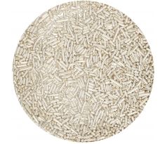 Cukrový posyp FunCakes STRANDS 80g strieborný