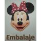 Drevená dekorácia Minnie (maľovaná)