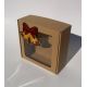 Krabica s okienkom 20x20x8cm vianoce