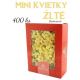 Jedlá oblátková dekorácia mini kvietky tieňované žlté 400ks