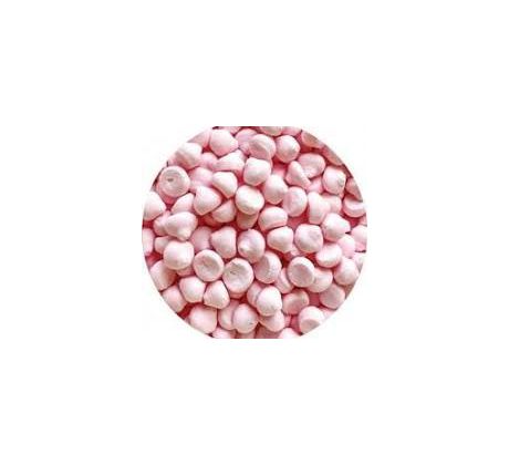 Cukrový posyp mini pusinky ružové 50g