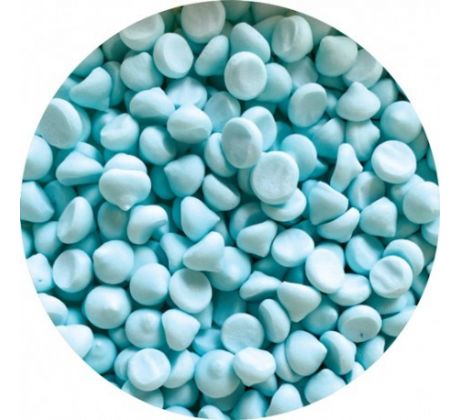 Cukrový posyp mini pusinky modré 50g