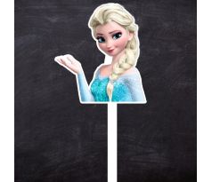 Frozen Elsa zápich z bioplastu