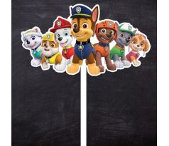 Paw Patrol II. zápich z bioplastu
