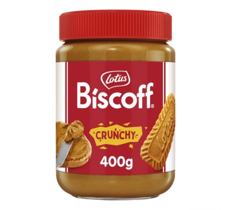 Krém Lotus Biscoff Speculoos crunchy s kúskami 400g