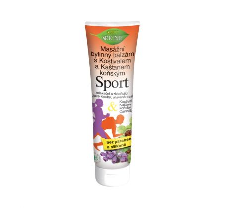 BC BIO CANNABIS Konský bylinný balzam ŠPORT 300ml