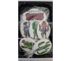 Cukrová dekorácia set Brawl Stars
