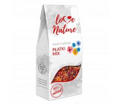 Kvety sušené jedlé mix okvetné lístky 10g