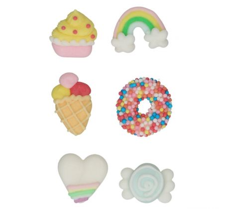 Cukrová dekorácia FunCakes sladká oslava 8ks