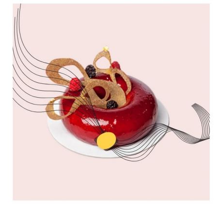 Zrkadlová poleva lesné plody Mirage Frutti Di Bosco 5kg