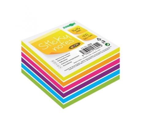 Poznámkový blok kocka 76x76mm 400listov lepiaca