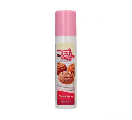 Sprej FunCakes VELVET 100ml Choco Milk