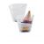 Fingerfood/dezertný pohárik 70ml WAFFLE