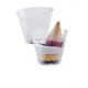 Fingerfood/dezertný pohárik 70ml WAFFLE