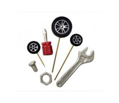 Cukrová dekorácia sada mechanik
