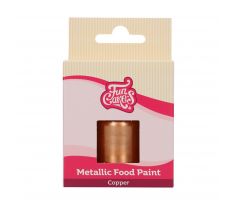 FunCakes Metalická potravinárska farba medená 30 ml