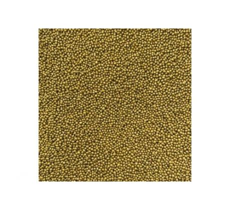 Cukrový posyp NONPAREILS (máčik) zlatý 1kg