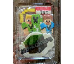 Set cukrových dekorácií Minecraft