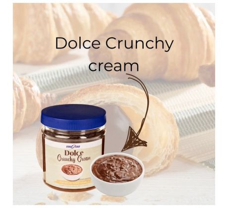 Krém Dolce Crunchy cream- krém s chrumkavými sušienkami 1kg
